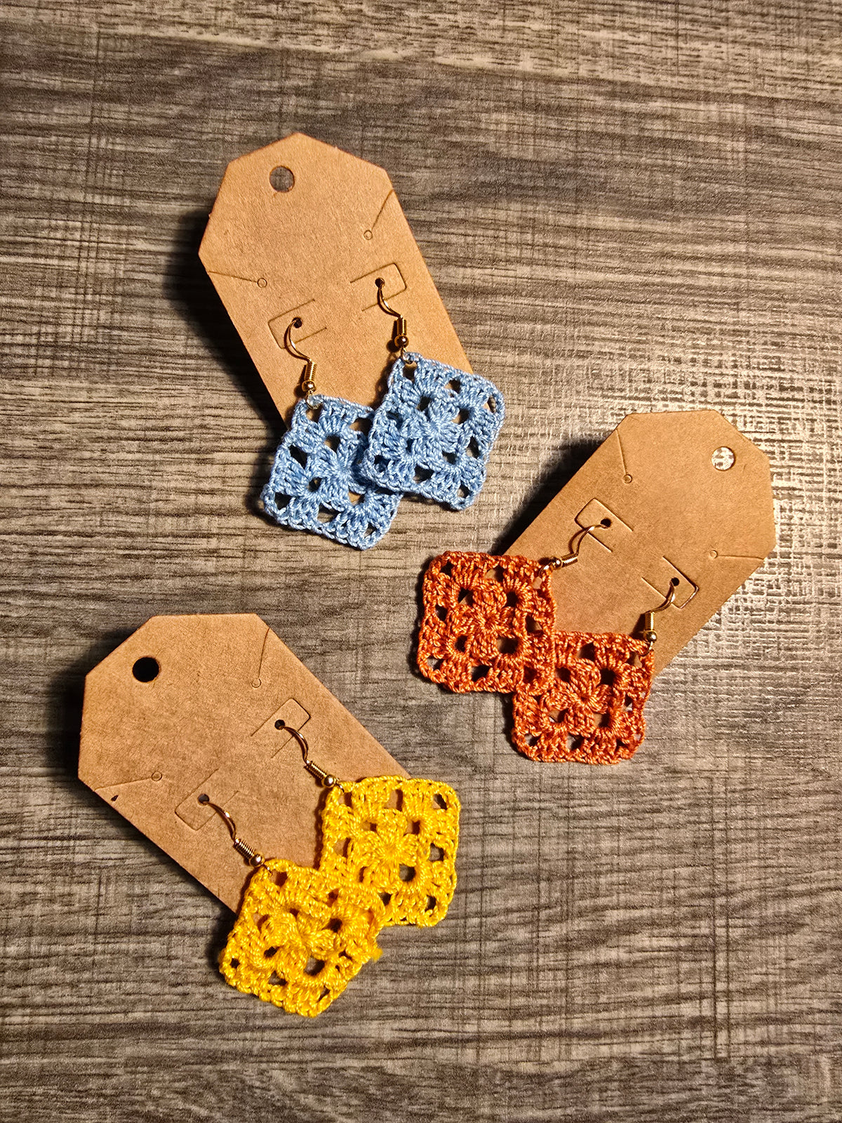 Classic Granny Square Earrings