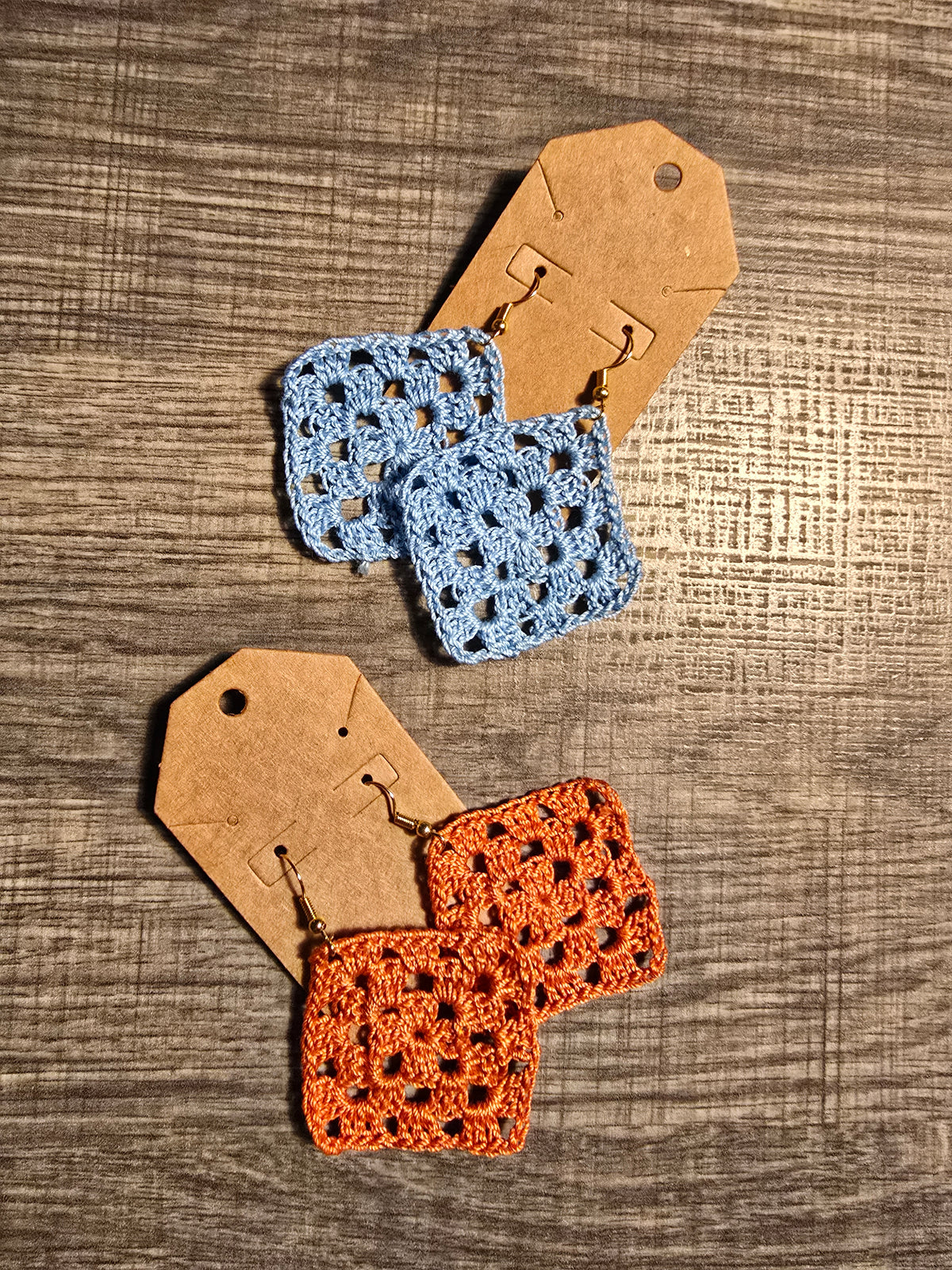 Jumbo Granny Square Earrings