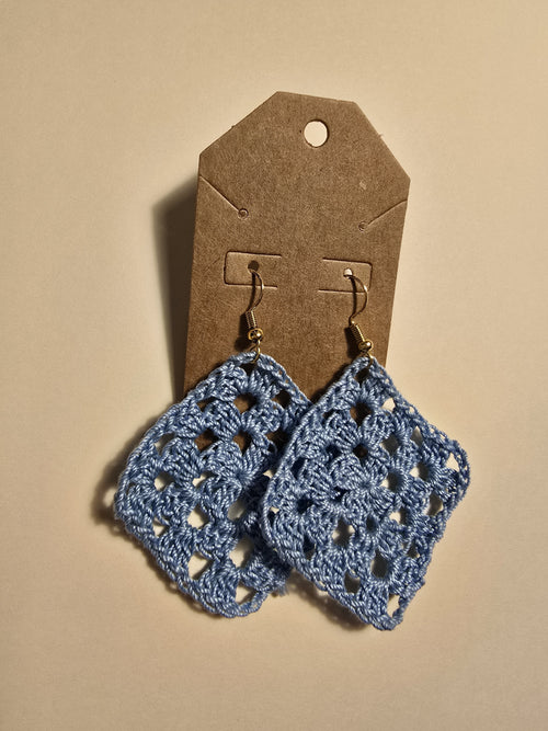 Jumbo Granny Square Earrings