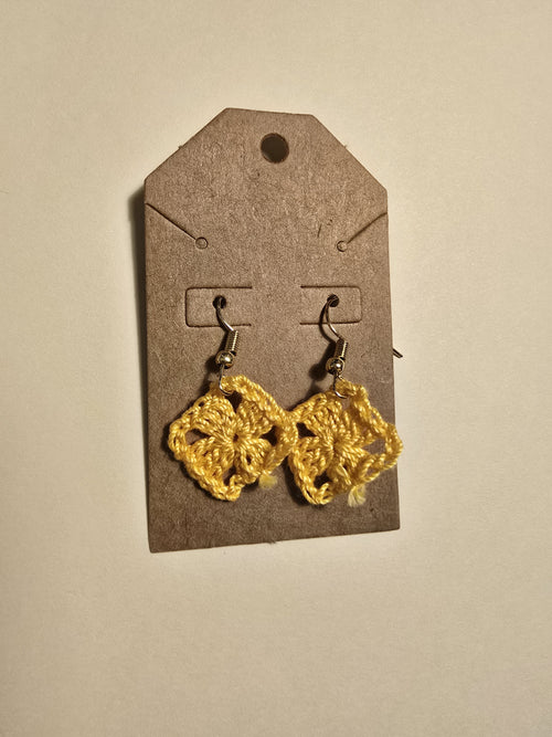 Mini Granny Square Earrings